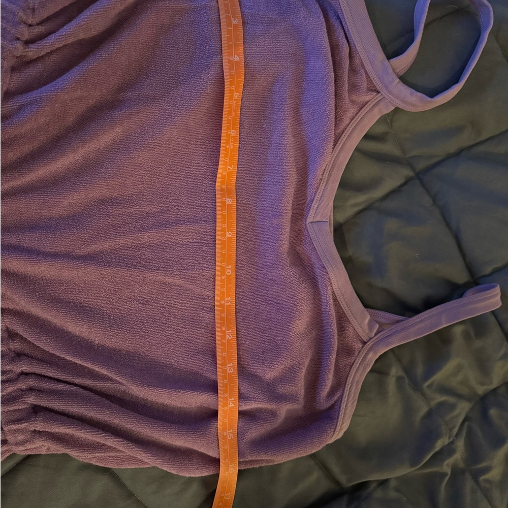 Suzi Kondi Mauve/Lilac Tank Terry Jumpsuit - Picture 7 of 7